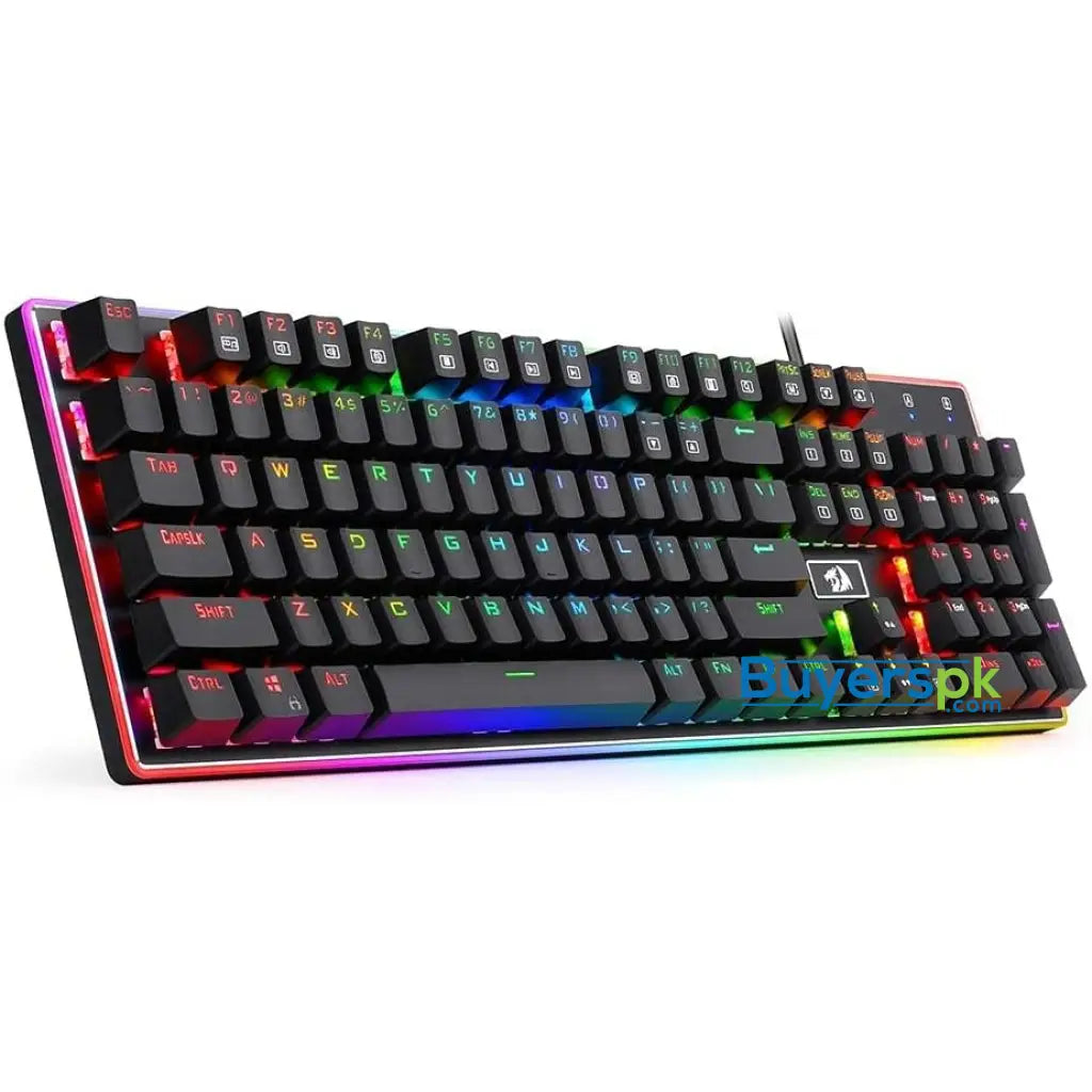 Redragon K595 Rgb Ratri Gaming Mechanical Keyboard - Black Switches - Silent Switch Buttons - Cool - gaming keyboard Price in Pakistan Redragon K595 Rgb Ratri Gaming Mechanical Keyboard - Black Switches - Silent Switch Buttons - Cool - gaming keyboard Price in Pakistan